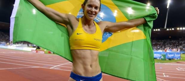Fabiana Murer é uma das principais apostas brasileiras Fabiana Murer é uma das principais apostas brasileiras
