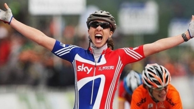 La gallese Nicole Cooke, campionessa olimpica e mondiale