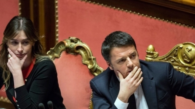 Matteo Renzi e Maria Elena Boschi
