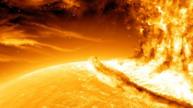 Tempesta solare magnetica verso la Terra - blogspot.com