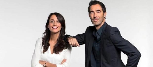Giorgia Cardinaletti e Alessandro Antinelli a La Domenica Sportiva Giorgia Cardinaletti e Alessandro Antinelli a La Domenica Sportiva
