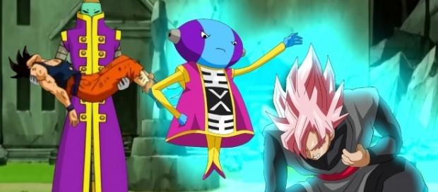 Zeno sama castigaría a black goku por derrotar a son goku Zeno sama castigaría a black goku por derrotar a son goku