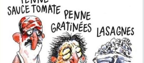 Charlie Hebdo terremoto satira
