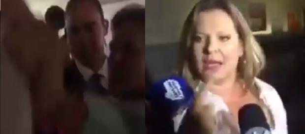 Jornalista é agredida por Suplente de Senador Jornalista é agredida por Suplente de Senador