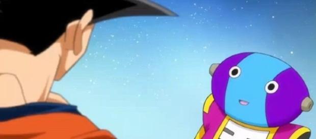 La reunión de Zeno-sama y Gokú La reunión de Zeno-sama y Gokú