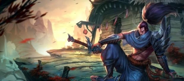 Yasuo, campeón de League of Legends. Yasuo, campeón de League of Legends.