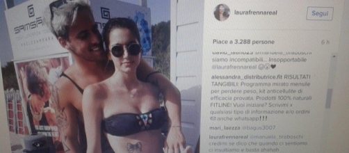 Laura Frenna posa con il modello David su Instagram