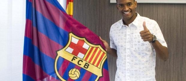 Marlon es uno de los nuevos fichajes del Barça B Marlon es uno de los nuevos fichajes del Barça B