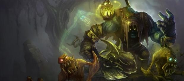Yorick, campeón de League of Legends. Yorick, campeón de League of Legends.