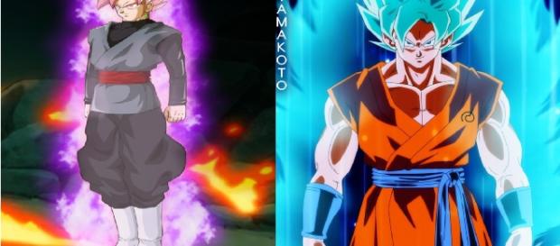 BLACK ROSA VS GOKU BLUE EN EL FUTURO BLACK ROSA VS GOKU BLUE EN EL FUTURO
