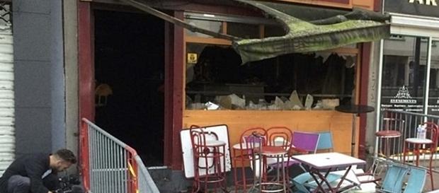 Incêndio começou na cave e alastrou-se a todo o espaço do bar Incêndio começou na cave e alastrou-se a todo o espaço do bar