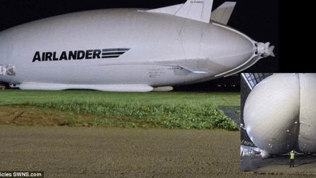 L'Airlander est à la fois le plus gros aéronef et le plus gros dirigeable au monde...