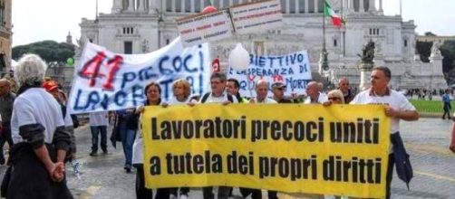 Riforma pensioni, prosegue la battaglia dei lavoratori precoci per la quota 41, news 7 agosto 2016