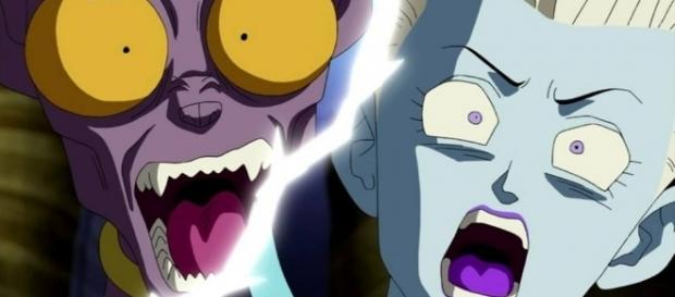 Bills y Wiss ante el pedido de Zeno en el episodio 54 Bills y Wiss ante el pedido de Zeno en el episodio 54