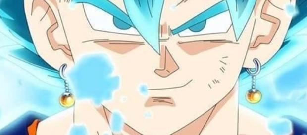 Goku en Dios Super Saiyajin Blue Goku en Dios Super Saiyajin Blue