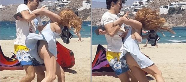 Violente altercation entre Igor, son fiancé, et Lindsay Lohan Violente altercation entre Igor, son fiancé, et Lindsay Lohan