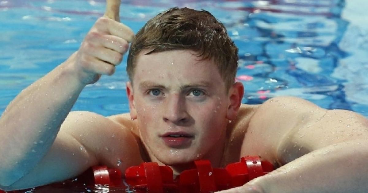 Adam Peaty becomes UKs first male swimmer to win an 