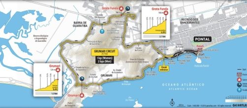 Il percorso delle cronometro di ciclismo alle Olimpiadi di Rio
