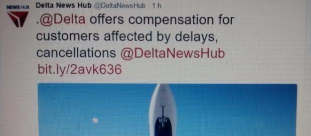 Delta ofrece una compensación a los usuarios afectados por demoras o cancelaciones. Delta ofrece una compensación a los usuarios afectados por demoras o cancelaciones.