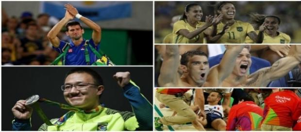 Olimpíadas começaram com muita emoção no Rio de Janeiro Olimpíadas começaram com muita emoção no Rio de Janeiro