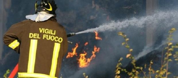 Pompierii au intervenit pentru a stinge focul Pompierii au intervenit pentru a stinge focul