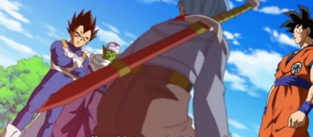 Vegete, Trunks y Gokú viajarán al futuro Vegete, Trunks y Gokú viajarán al futuro