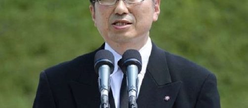 Tomihisa Taue, Sindaco di Nagasaki, richiede l'abolizione del nucleare