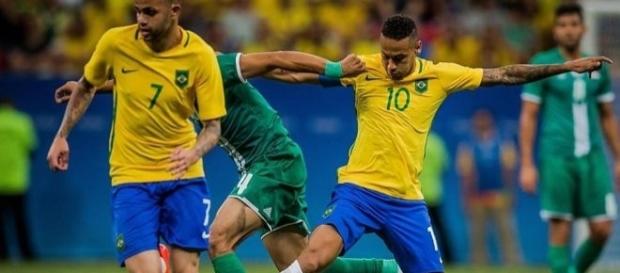 Neymar quer evitar vexame histórico da seleção, que pode ser eliminada na primeira fase das Olimpíadas. Neymar quer evitar vexame histórico da seleção, que pode ser eliminada na primeira fase das Olimpíadas.