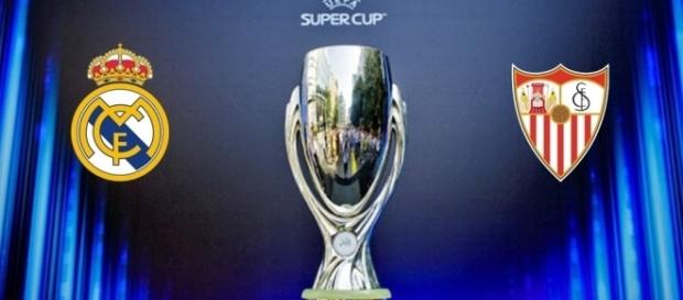 Real Madrid e Sevilha discutem a conquista da Supertaça Europeia Real Madrid e Sevilha discutem a conquista da Supertaça Europeia