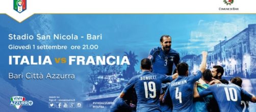 Italia-Francia, dove vedere in tv e streaming oggi 1 settembre 2016.