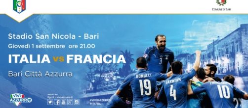 Orario diretta TV Italia-Francia oggi 1 settembre 2016