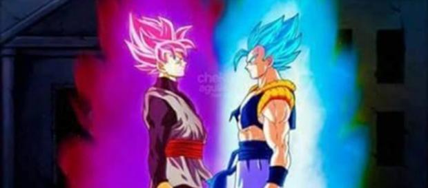 Gogueta vs black gokú fase rose Gogueta vs black gokú fase rose