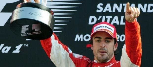 victoria de Fernando Alonso con Ferrari (2010) victoria de Fernando Alonso con Ferrari (2010)