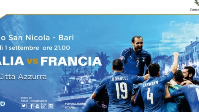 Orario diretta TV Italia-Francia oggi 1 settembre 2016