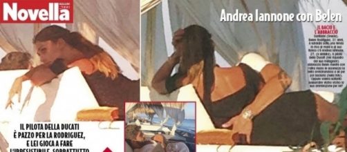 Andrea Iannone e Belen Rodriguez fuggono in Grecia per amore?