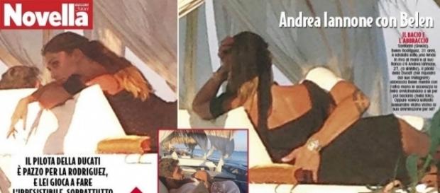 Andrea Iannone e Belen Rodriguez fuggono in Grecia per amore? Andrea Iannone e Belen Rodriguez fuggono in Grecia per amore?