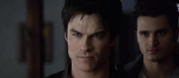 Damon's situation teased by 'The Vampire Diaries' EP - Photo via HappyCool/Photo screencap via The CW/YouTube.com Damon's situation teased by 'The Vampire Diaries' EP - Photo via HappyCool/Photo screencap via The CW/YouTube.com