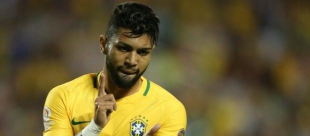 Gabigol, craque da Seleção Brasileira. Gabigol, craque da Seleção Brasileira.
