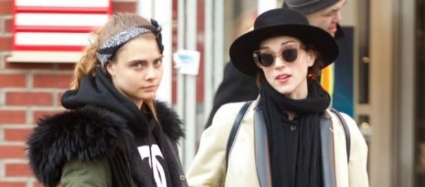 Topmodel Cara Delevigne und St.Vincent Topmodel Cara Delevigne und St.Vincent