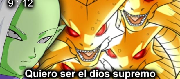 Zamasu puede pedir infinidad de deseos. Zamasu puede pedir infinidad de deseos.