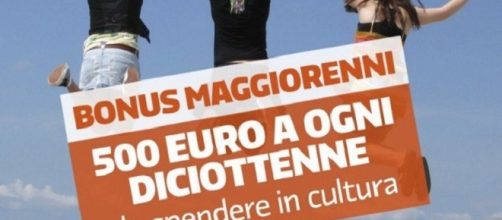 Bonus cultura di 500 euro per chi compie 18 anni. Come ottenerlo.