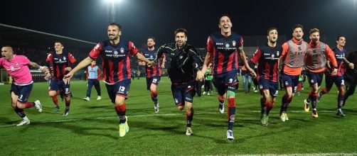 La squadra calabrese del Crotone