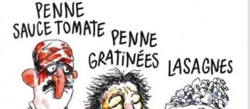 La vignetta di Charlie Hebdo sul terremoto di Amatrice