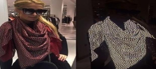 Ishu est déjà au cou des célébrités, ici Paris Hilton Ishu est déjà au cou des célébrités, ici Paris Hilton