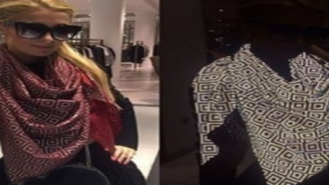 Ishu est d&eacute;j&agrave; au cou des c&eacute;l&eacute;brit&eacute;s, ici Paris Hilton