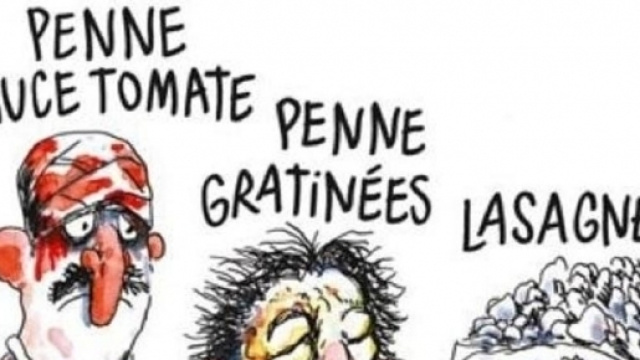 La vignetta di Charlie Hebdo sul terremoto di Amatrice