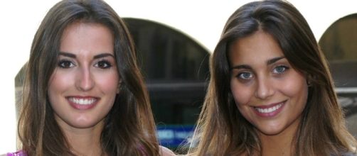 Miss Italia Rachele Risaliti (a destra) con l'altra concorrente toscana Lisa Lanzini (foto tratta da Facebook)