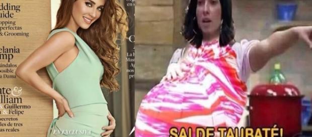 Anahí está grávida e memes brincam com situação Anahí está grávida e memes brincam com situação
