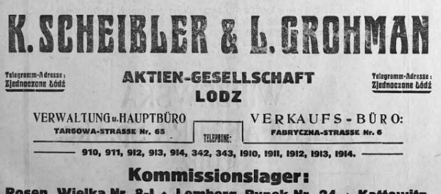 Die Scheibler-Familie war die wichtigste und reichste Industriellen-Famille in Łódź (Lodsch). Public domain. Die Scheibler-Familie war die wichtigste und reichste Industriellen-Famille in Łódź (Lodsch). Public domain.