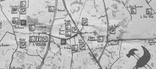 Les zadistes de Notre-Dame-des-Landes organisent des weekends de formation pour mieux résister aux interventions policières (ici, plan de la Zad) Les zadistes de Notre-Dame-des-Landes organisent des weekends de formation pour mieux résister aux interventions policières (ici, plan de la Zad)